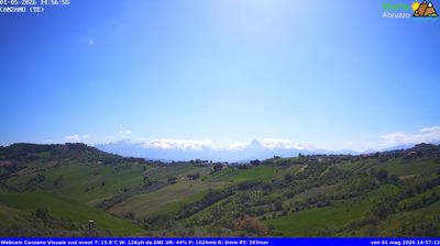 immagine della webcam nei dintorni di Martinsicuro: webcam Canzano