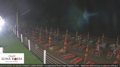 immagine della webcam nei dintorni di Santa Maria a Mare: webcam Marina Faleriense