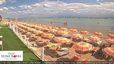 immagine della webcam nei dintorni di Osimo: webcam Marina Faleriense