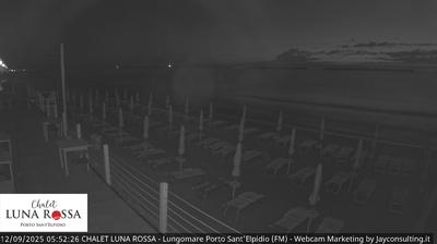 immagine della webcam nei dintorni di Cossignano: webcam Marina Faleriense