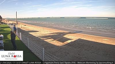 immagine della webcam nei dintorni di Grottammare: webcam Marina Faleriense