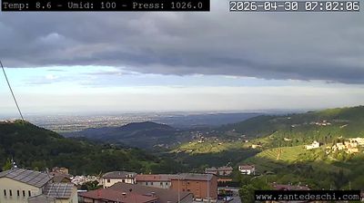 immagine della webcam nei dintorni di Passo delle Fittanze: webcam Marano di Valpolicella