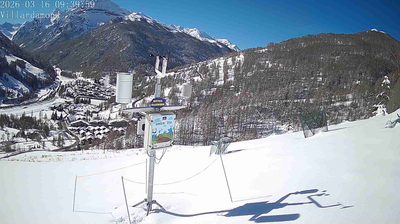 immagine della webcam nei dintorni di Melezet: webcam Chesal