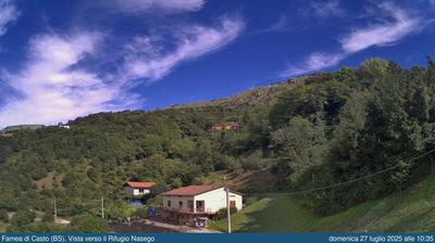 Preview delle webcam di Casto: Località Famea