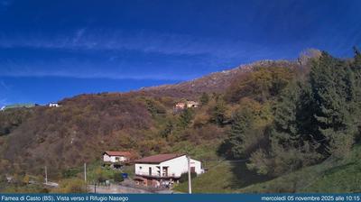 immagine della webcam nei dintorni di Collebeato: webcam Casto