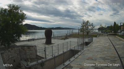 immagine della webcam nei dintorni di Monvalle: webcam Meina