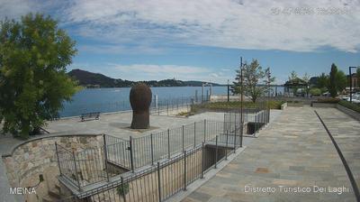 immagine della webcam nei dintorni di Borgomanero: webcam Meina