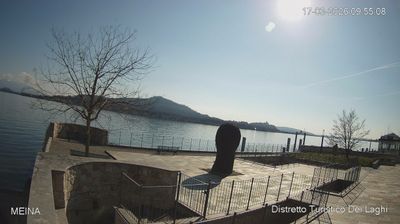 immagine della webcam nei dintorni di Lesa: webcam Meina