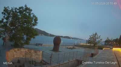 immagine della webcam nei dintorni di Borgomanero: webcam Meina