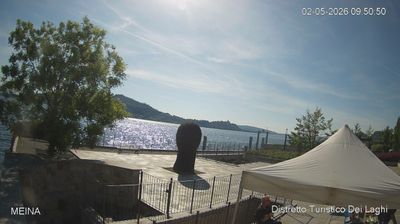 immagine della webcam nei dintorni di Cavaglio d'Agogna: webcam Meina