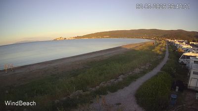 immagine della webcam nei dintorni di Castiglione della Pescaia: webcam Fonteblanda
