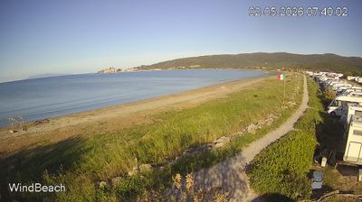 immagine della webcam nei dintorni di Monte Argentario: webcam Fonteblanda