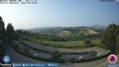 immagine della webcam nei dintorni di Fabriano: webcam Maiolati Spontini