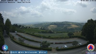 immagine della webcam nei dintorni di Treia: webcam Maiolati Spontini