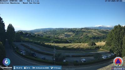 immagine della webcam nei dintorni di Fabriano: webcam Maiolati Spontini