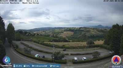 immagine della webcam nei dintorni di Osimo: webcam Maiolati Spontini