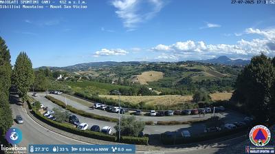 immagine della webcam nei dintorni di Gualdo Tadino: webcam Maiolati Spontini
