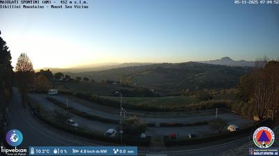 immagine della webcam nei dintorni di San Severino Marche: webcam Maiolati Spontini