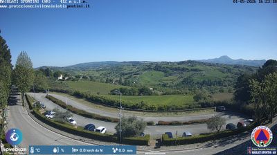 immagine della webcam nei dintorni di Treia: webcam Maiolati Spontini