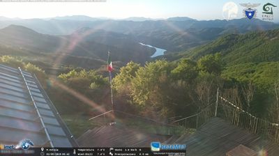 immagine della webcam nei dintorni di Brallo di Pregola: webcam Propata