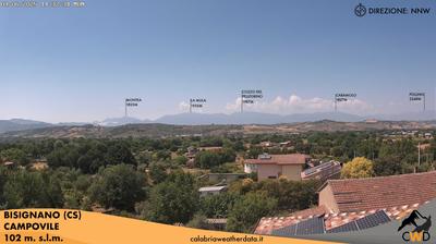 immagine della webcam nei dintorni di Torano Castello: webcam Bisignano