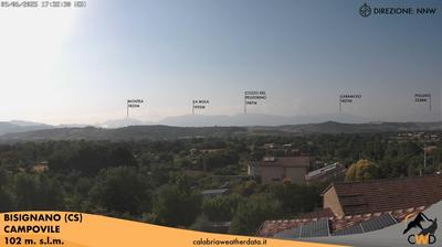 immagine della webcam nei dintorni di Schiavonea di Corigliano: webcam Bisignano