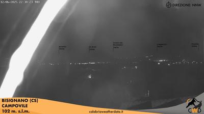 immagine della webcam nei dintorni di Monte Curcio: webcam Bisignano