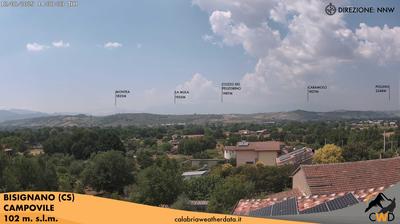 immagine della webcam nei dintorni di Torano Castello: webcam Bisignano