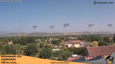 immagine della webcam nei dintorni di Torano Castello: webcam Bisignano