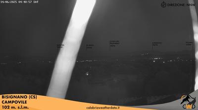 immagine della webcam nei dintorni di Altomonte: webcam Bisignano