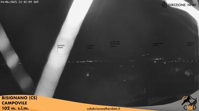 immagine della webcam nei dintorni di Torano Castello: webcam Bisignano