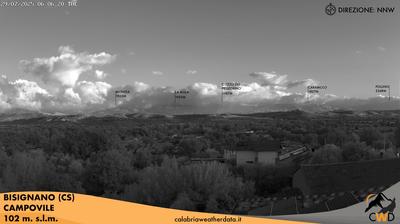 immagine della webcam nei dintorni di Luzzi: webcam Bisignano