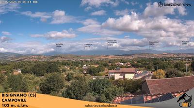 immagine della webcam nei dintorni di San Donato di Ninea: webcam Bisignano