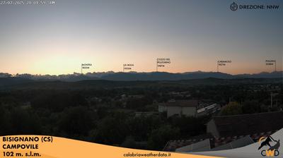 immagine della webcam nei dintorni di Paola: webcam Bisignano