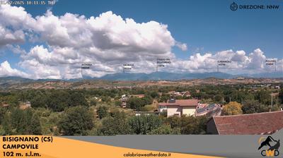 immagine della webcam nei dintorni di Altomonte: webcam Bisignano
