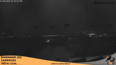 immagine della webcam nei dintorni di Luzzi: webcam Bisignano