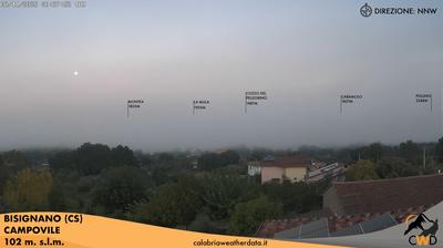 immagine della webcam nei dintorni di Spezzano della Sila: webcam Bisignano