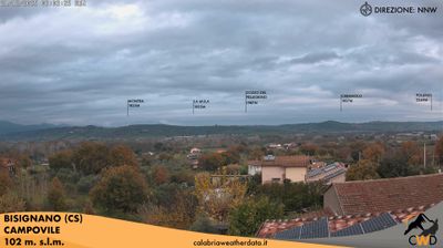 immagine della webcam nei dintorni di Luzzi: webcam Bisignano