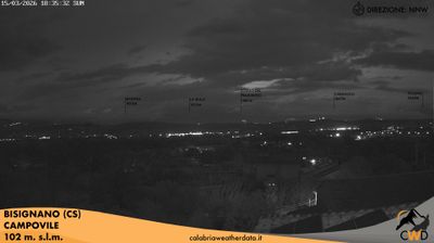 immagine della webcam nei dintorni di Monte Curcio: webcam Bisignano