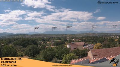 immagine della webcam nei dintorni di Rende: webcam Bisignano