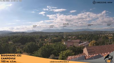 immagine della webcam nei dintorni di Torano Castello: webcam Bisignano