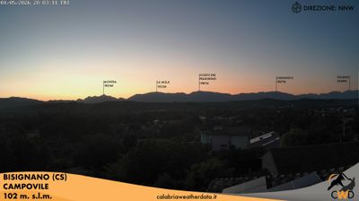 immagine della webcam nei dintorni di Torano Castello: webcam Bisignano