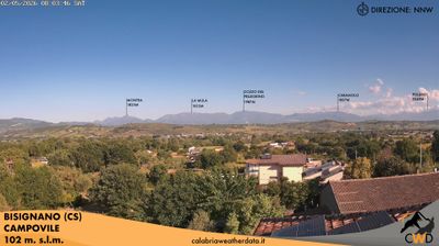 immagine della webcam nei dintorni di Lattarico: webcam Bisignano