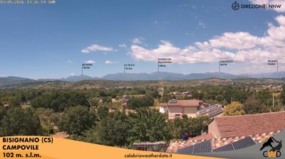 immagine della webcam nei dintorni di San Marco Argentano: webcam Bisignano