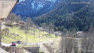 immagine della webcam nei dintorni di Pescegallo: webcam Roncobello