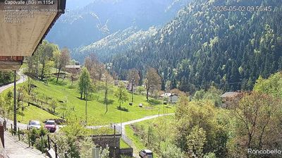 immagine della webcam nei dintorni di Mezzoldo: webcam Roncobello