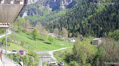 immagine della webcam nei dintorni di Pescegallo: webcam Roncobello