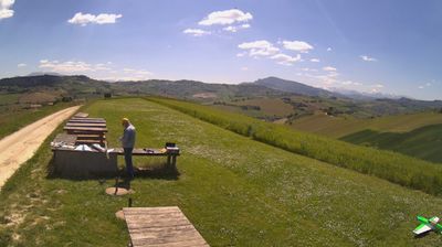 immagine della webcam nei dintorni di Acquasanta Terme: webcam Cossignano