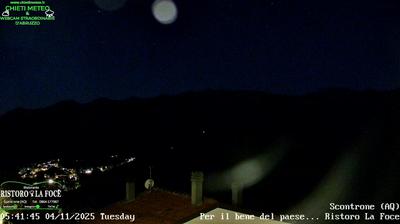 immagine della webcam nei dintorni di Scanno: webcam Scontrone