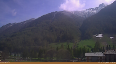 immagine della webcam nei dintorni di Pradleves: webcam Pontechianale